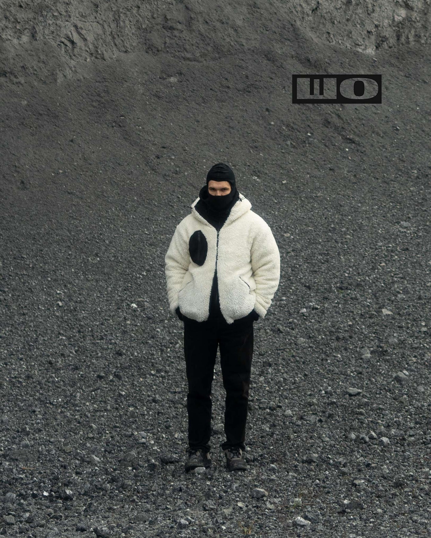 Reversible Sherpa Bomber White