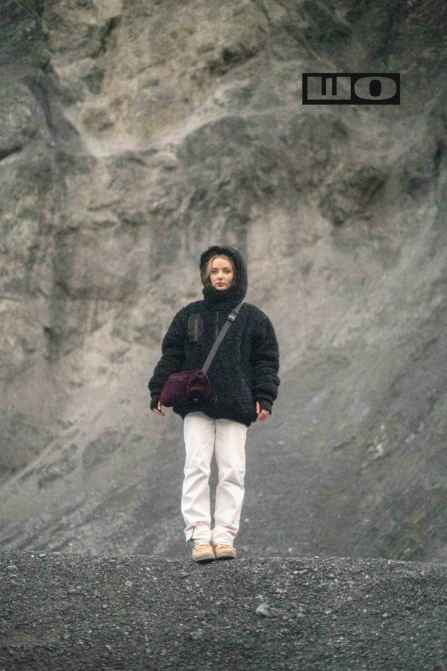 Reversible Sherpa Bomber Black