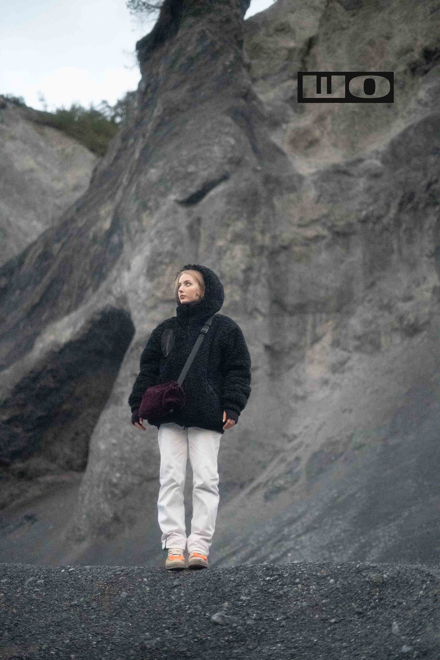 Reversible Sherpa Bomber Black