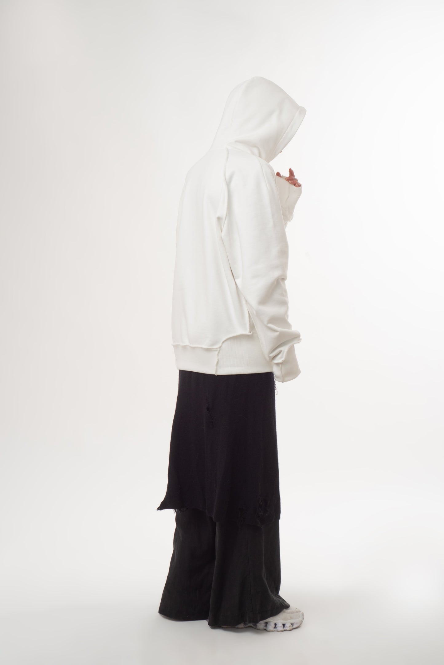 600gsm Hoodie White