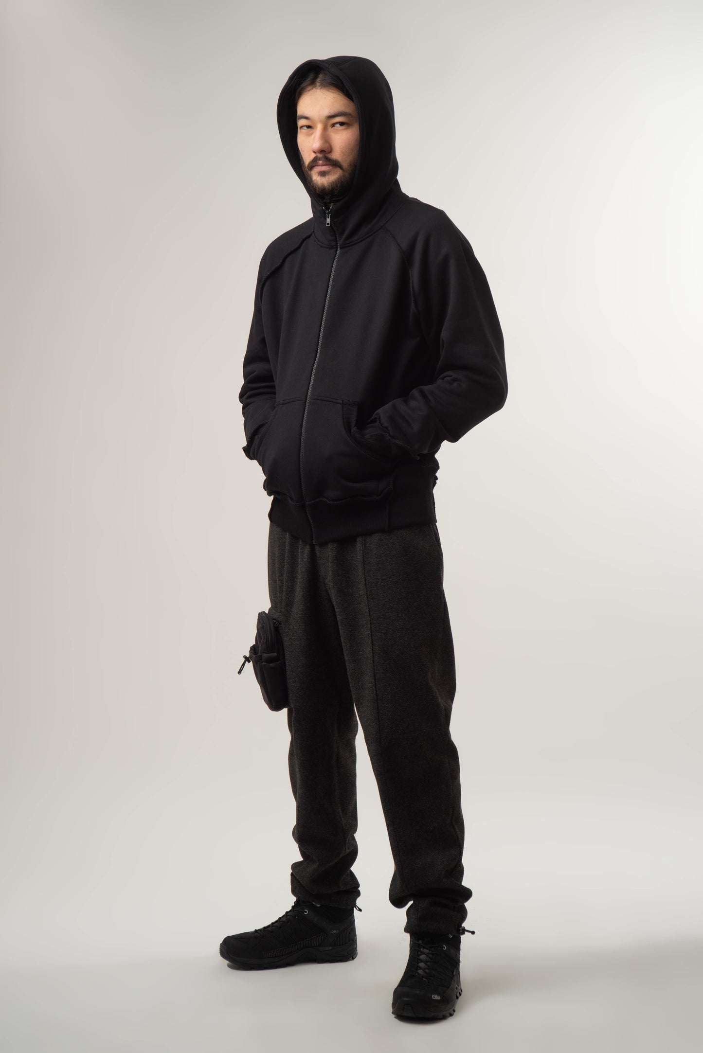 600gsm Hoodie Black