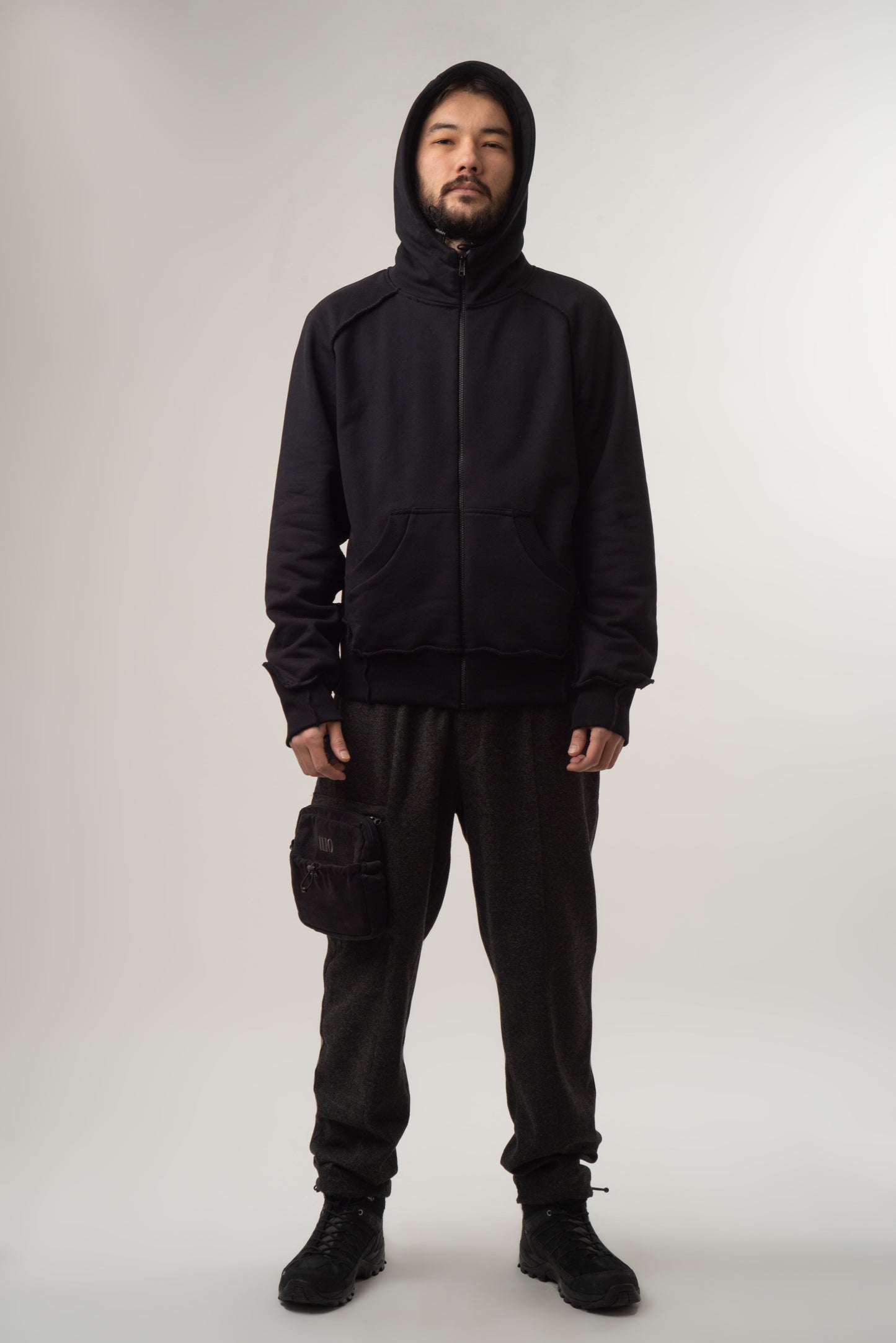 600gsm Hoodie Black