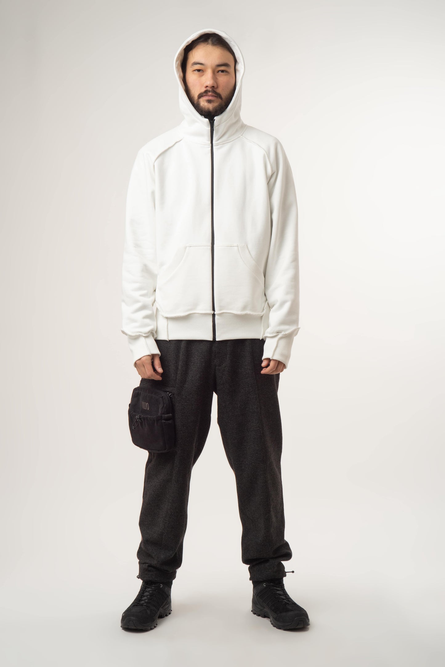 600gsm Hoodie White