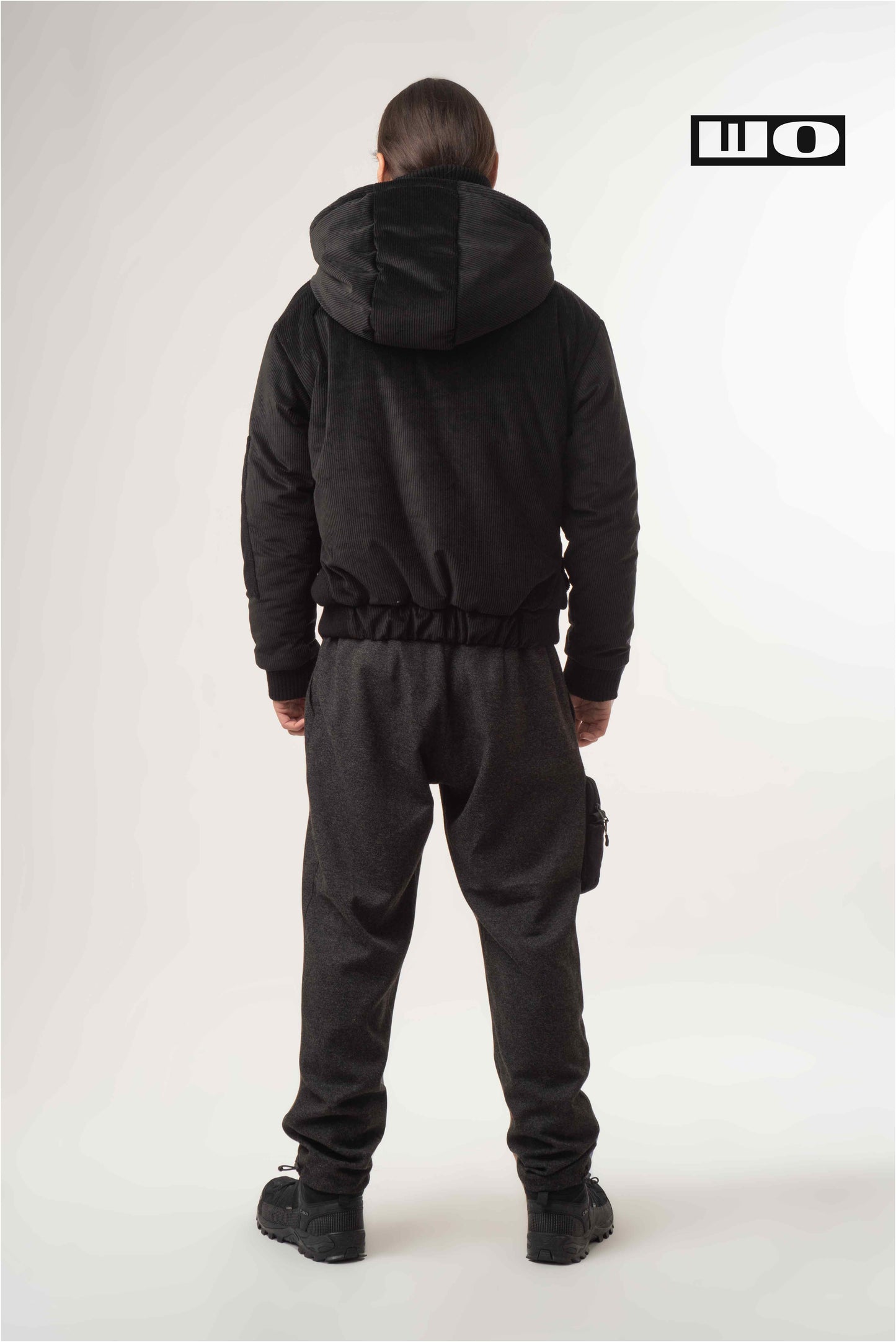 Asymmetrical Cord Winter Bomber