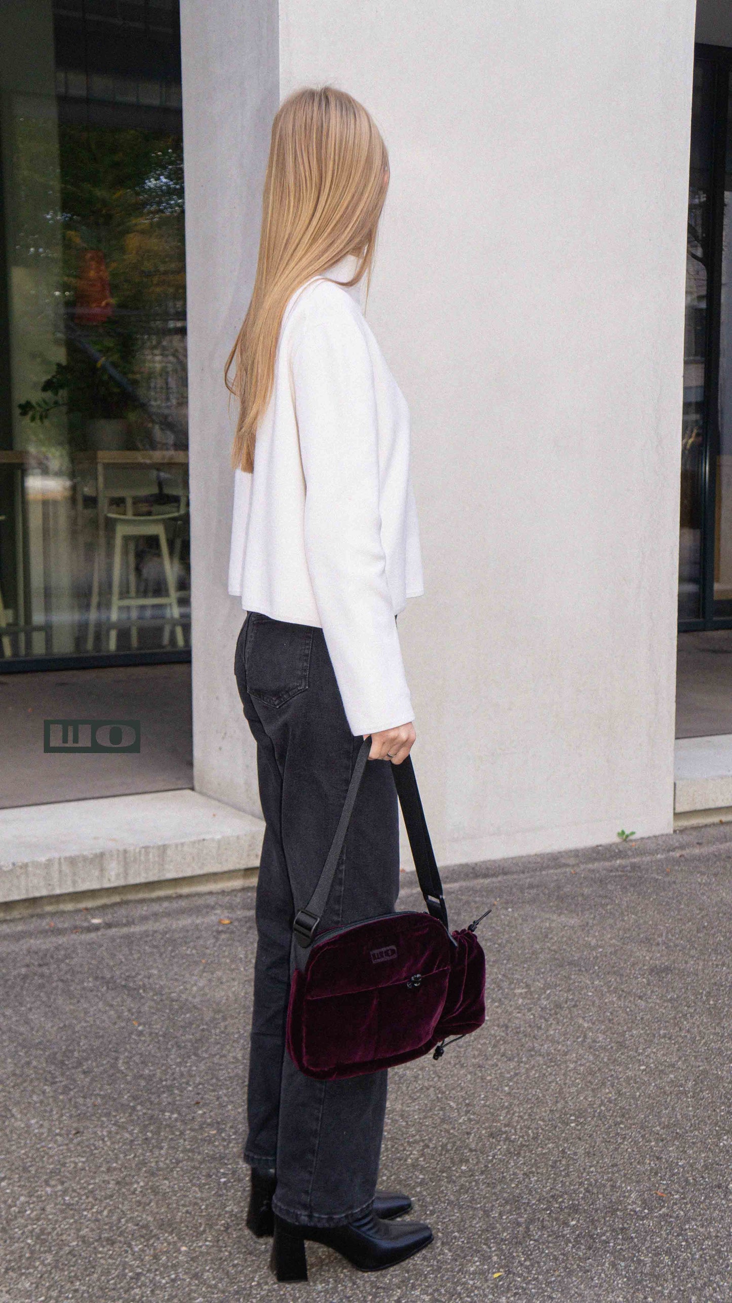 Red Velour Bag