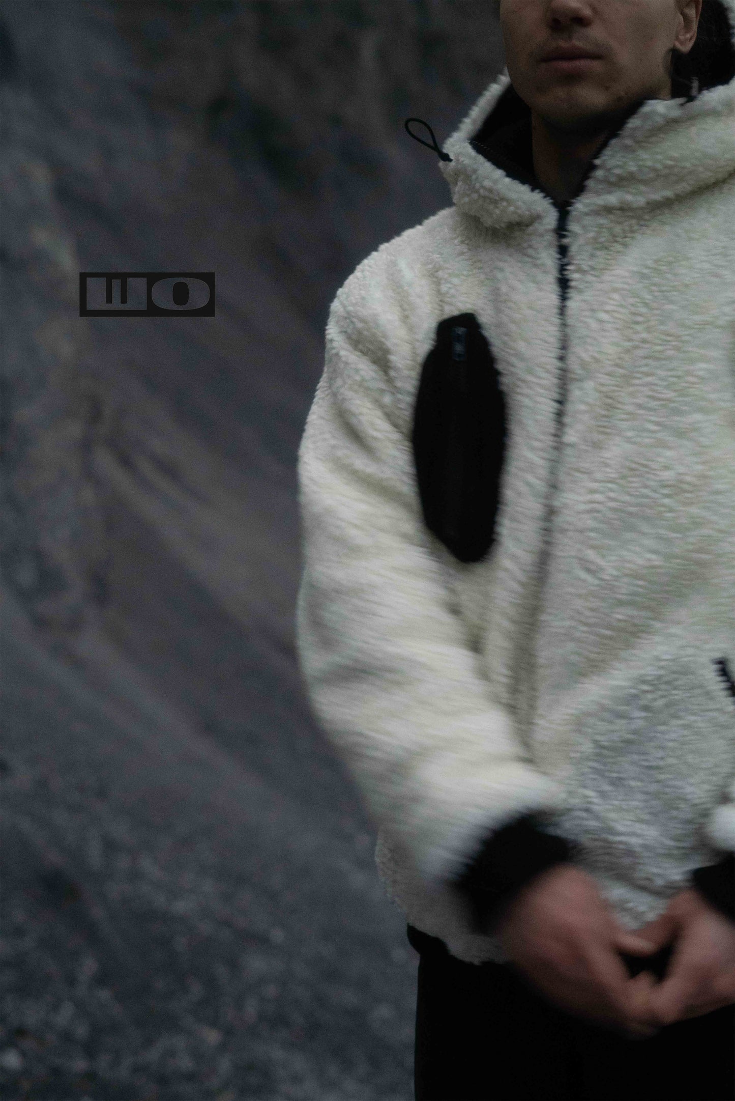Reversible Sherpa Bomber White