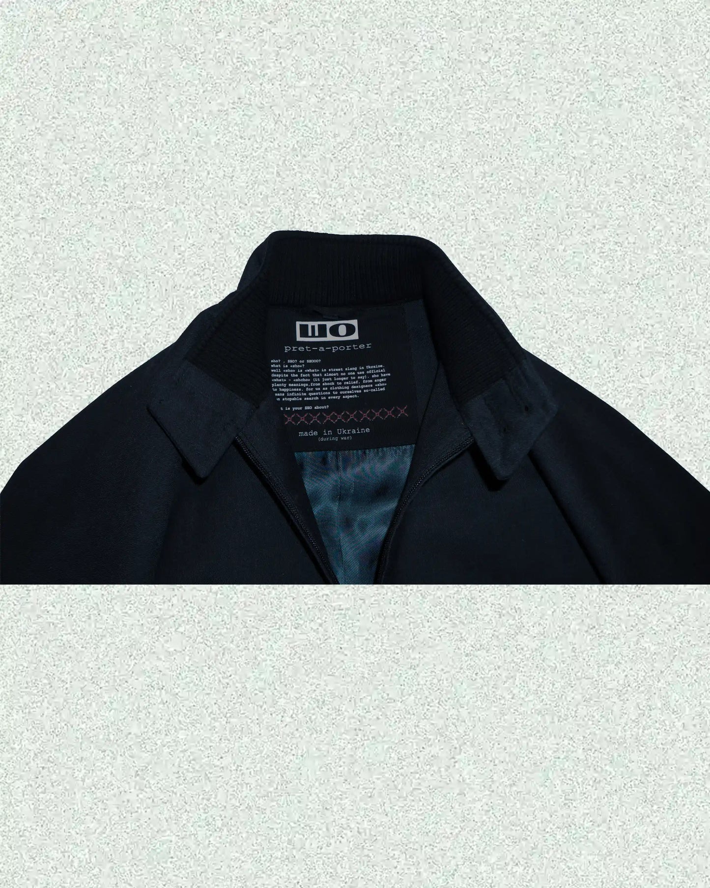 Harrington Bomber Black