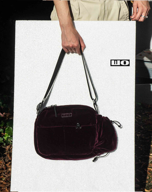 Red Velour Bag