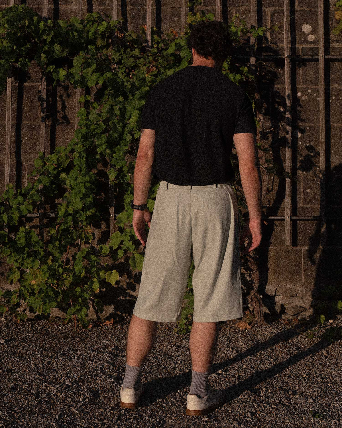 LICON Shorts light olive
