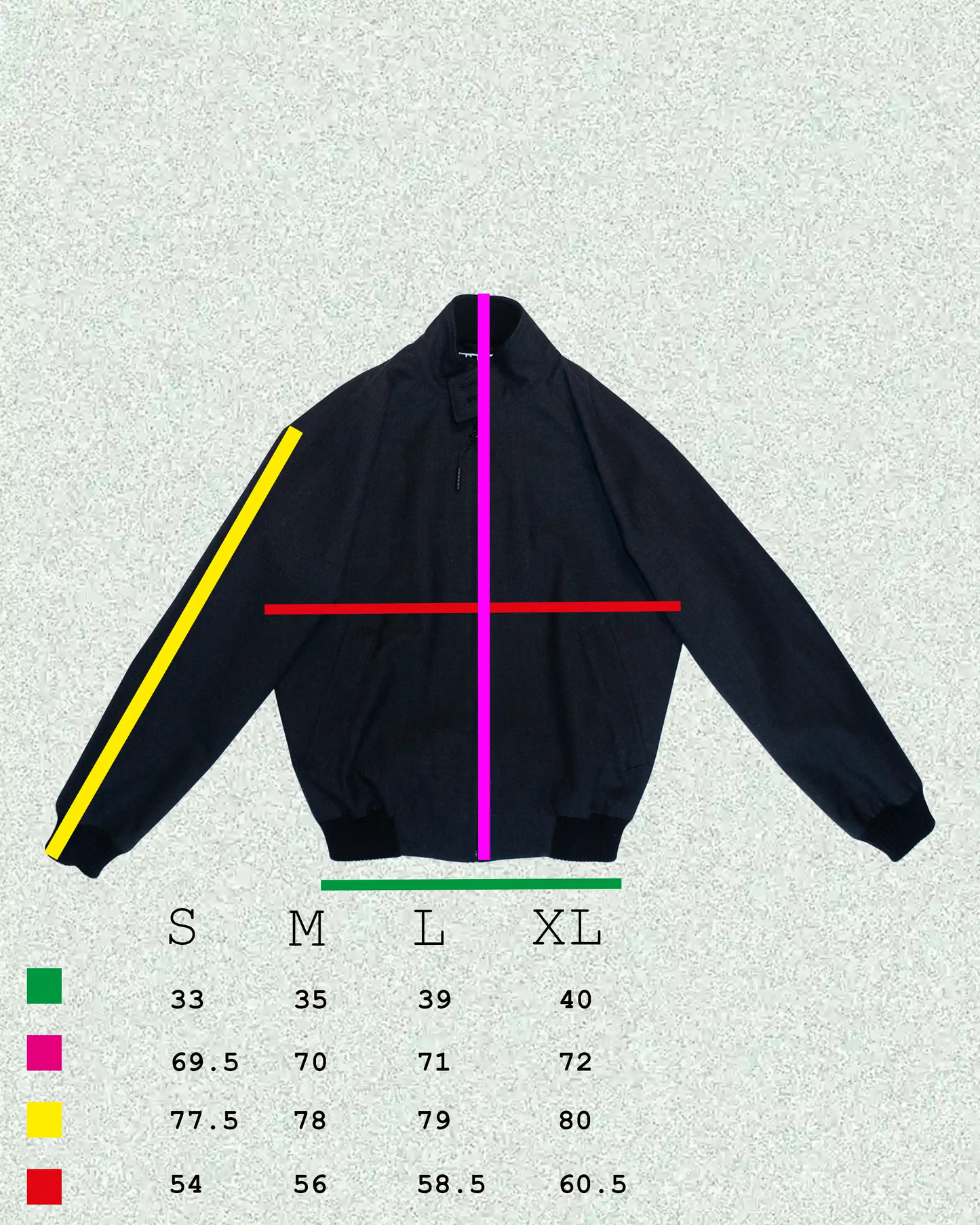 Harrington Bomber Black
